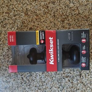 Kwikset smartkey security door knob